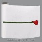 table runner of paper red calla 10 x 0.30 m