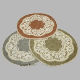 sier tafelkleed 45 cm kleur oud blauw