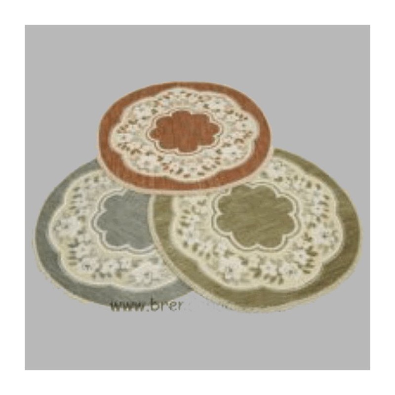 decorative tablecloth 45 cm color old blue