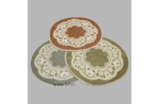 sier tafelkleed 45 cm kleur oud blauw