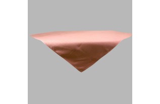 Vintage Tafelkleed roze satin 100 x 100 cm