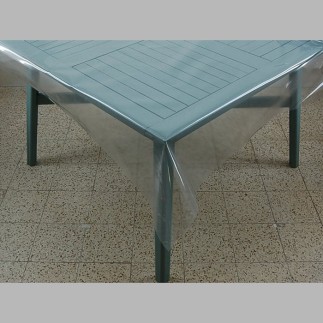 Tafelzeil transparant breedte 140 cm