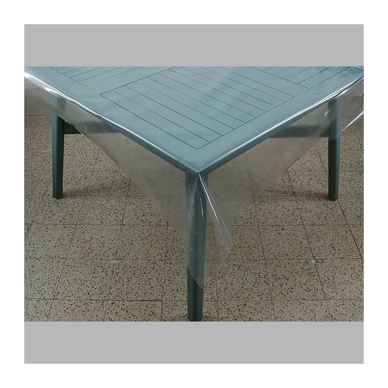 toile cirée transparent largeur 140 cm