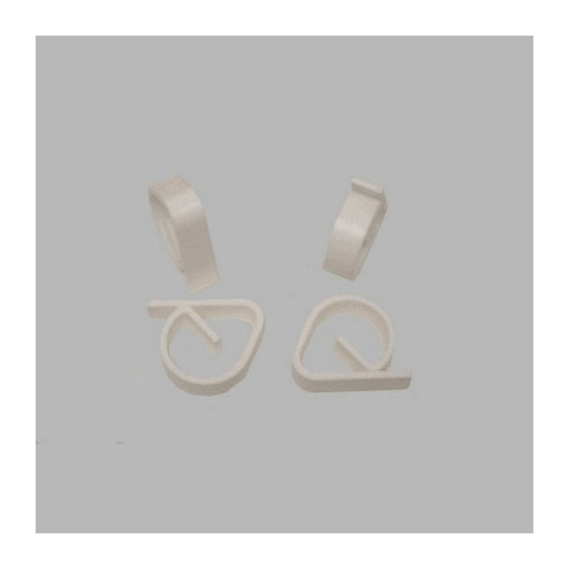 tafelklem kleur wit 4 stuks