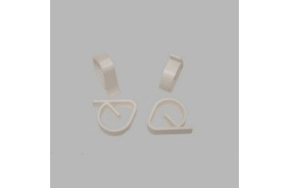 tafelklem kleur wit 4 stuks