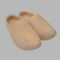 clogs for decoration color natural 29 x 12 cm