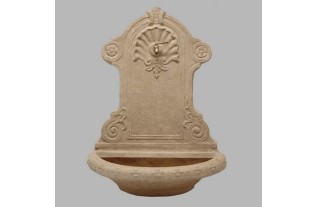 Nostalgie de fontaine de mur matériau polyester 92 x 72 cm
