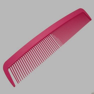 hairdressing comb for decoration color purple 83 cm