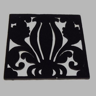 tapis pour vases et pots de fleurs 14 x 14 cm par 5 pcs