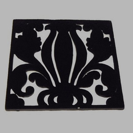 tapis pour vases et pots de fleurs 14 x 14 cm par 5 pcs