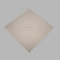 dentelle couleur crème renforcé 40 x 40 cm