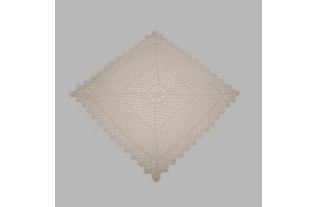 dentelle couleur crème renforcé 40 x 40 cm