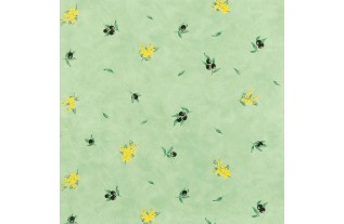 Tafelzeil olijven-mimosa breedte 140 cm