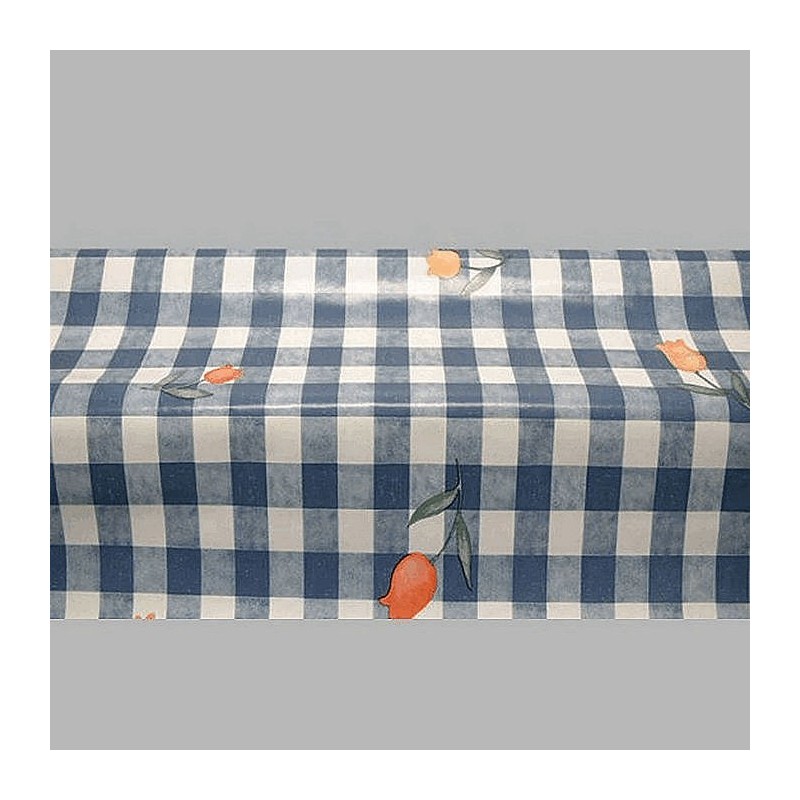 coupon de toile cirée conception tulips 140 x 300 cm