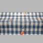 coupon de toile cirée conception tulips 140 x 300 cm