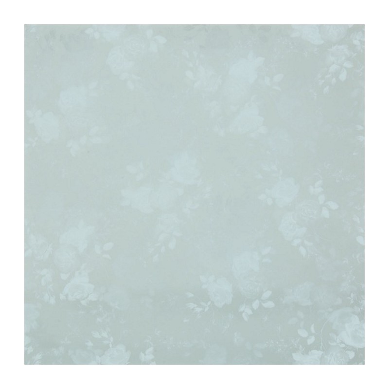 toile cirée transparente avec branches de roses largeur 140 cm