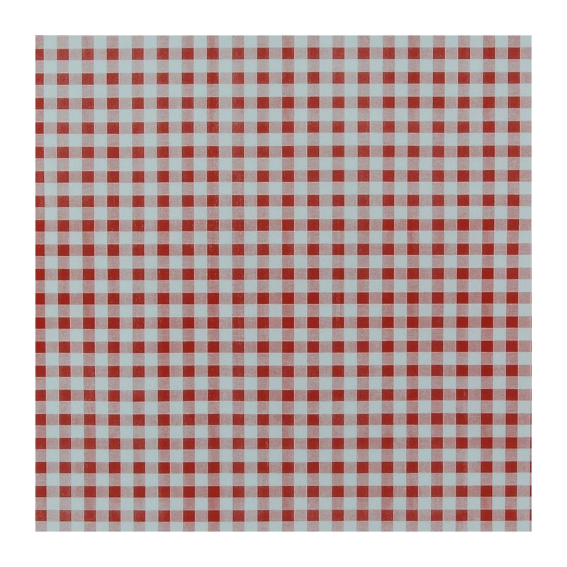 oilcloth design diamds red and white width 140 cm