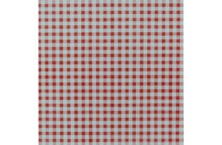 toile cirée design de carreaux rouge et blanc largeur 140 cm