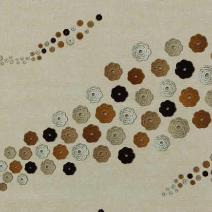 tafelzeil design haakwerk van bloemen breedte 140 cm