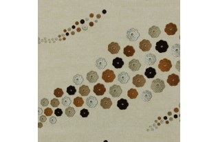 oilcloth design crocheted of flowers width 140 cm