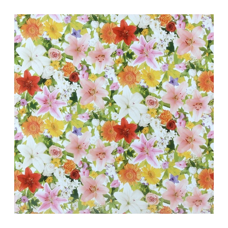 oilcloth sea of flowers width 140 cm