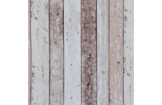 oilcloth design reclaimed wood beige width 140 cm