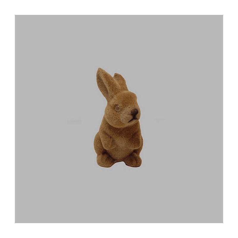 konijn van vilt 9 x 17 cm