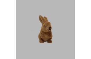 rabbit of felt 9 x 17 cm