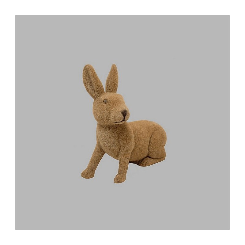 lapin de feutre 30 x 30 cm