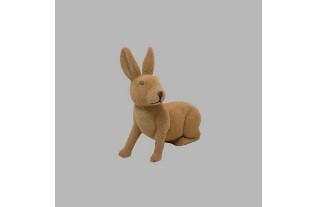 lapin de feutre 30 x 30 cm