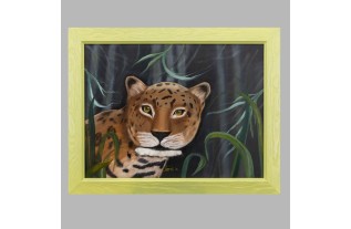 Painting the panther 60 x 70 cm