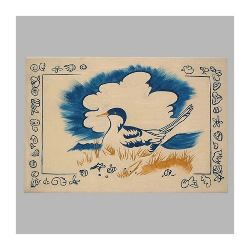 Schilderij canvas Seagull 30 x 45 cm