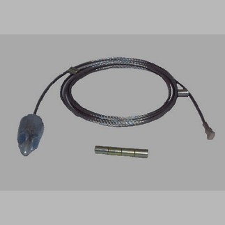 ophang staaldraad met contra gewicht lengte 150 cm