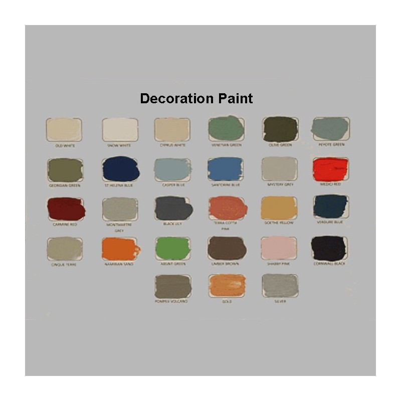 DECORATION PAINT KLEURENKAART MET 27 KLEUREN