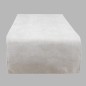 Chemin de table Trendy ivoire 45 x 135 cm