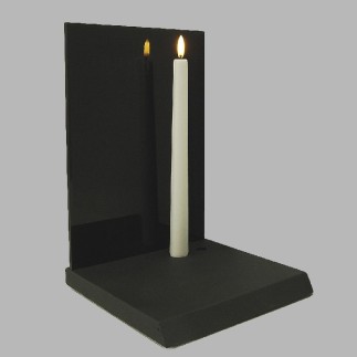 Uyuni LED candle color Snow white 23 mm x 255 mm