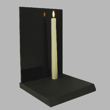 bougie LED Uyuni couleur old white 23 mm x 255 mm