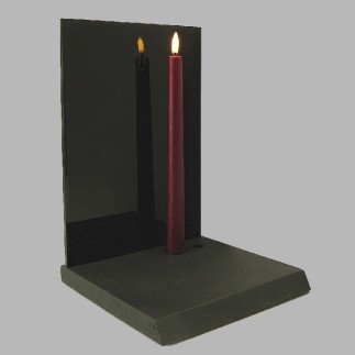 bougie LED Uyuni couleur carmine red 23 mm x 255 mm
