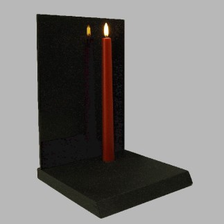 bougie LED Uyuni couleur medici red 23 mm x 255 mm