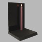 bougie LED Uyuni couleur shabby pink 23 mm x 255 mm