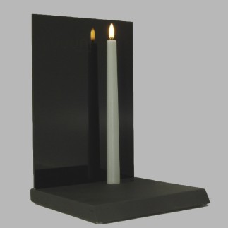 bougie LED Uyuni couleur Montmartre Grey 23 mm x 255 mm
