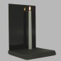 Uyuni LED candle color Montmartre Grey 23 mm x 255 mm