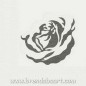 Paper Napkins Rose White & Grey – Soft & Timeless (33 × 33 cm, 20 pieces)