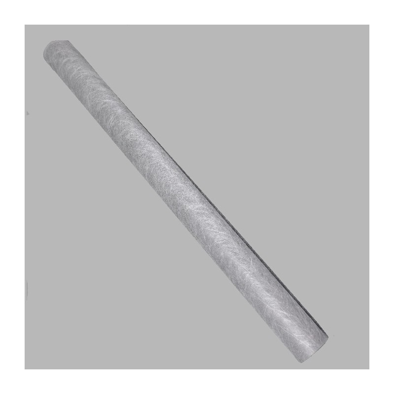 Decoratieve Zilveren Fiber Polyester Rol - 60cm x 3m | Perfect voor Geschenken en Tafeldecoratie