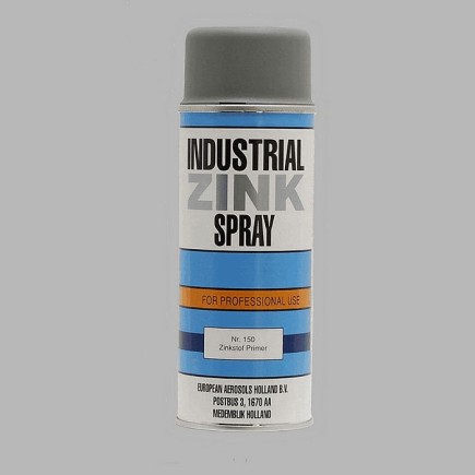 zinc en spray de industriels