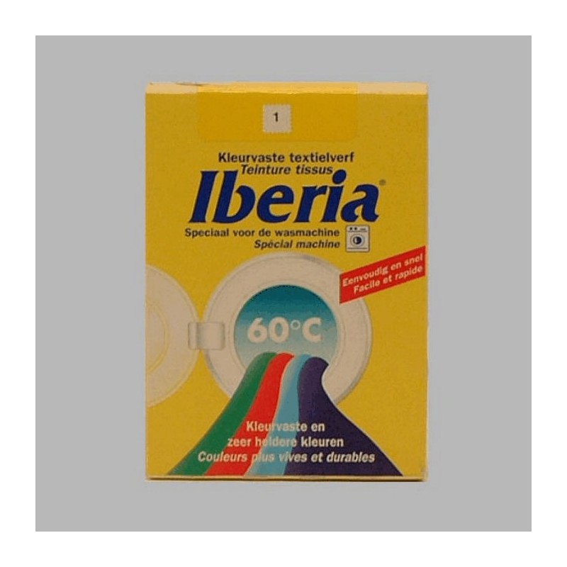 Teinture textile Iberia jaune 60 degrés