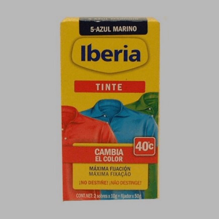 Peinture tissu de Iberia bleu foncé (Tinte)