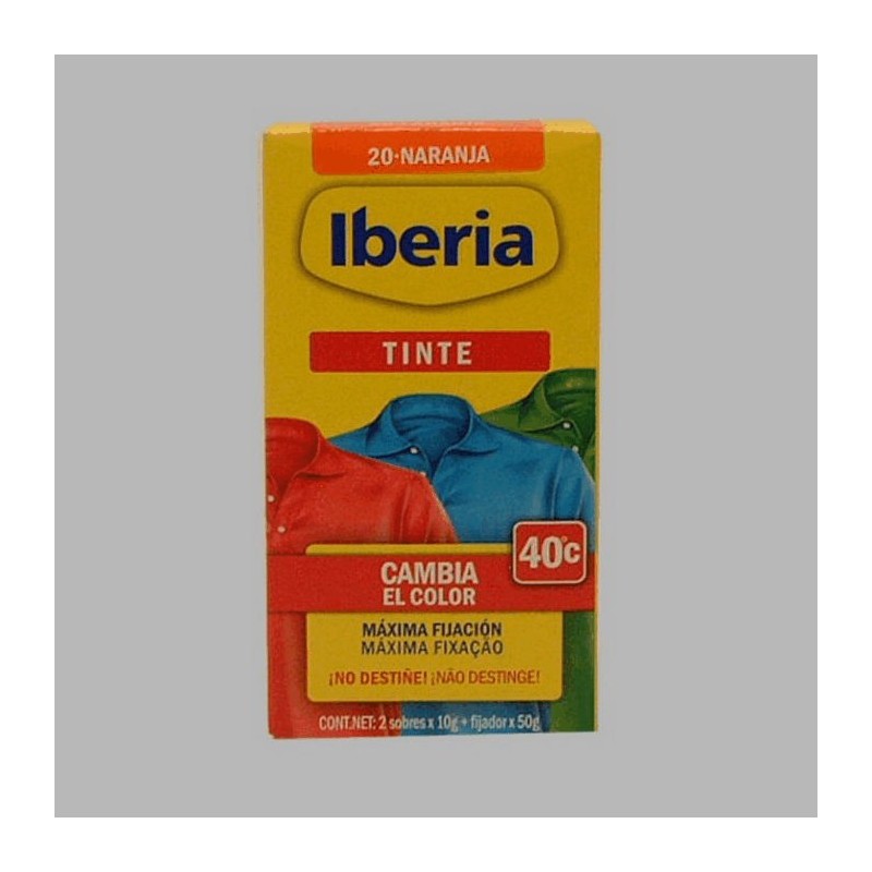 Peinture tissu de Iberia orange (Tinte)