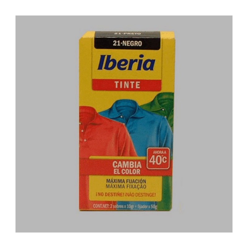 Peinture tissu de Iberia noir (Tinte)