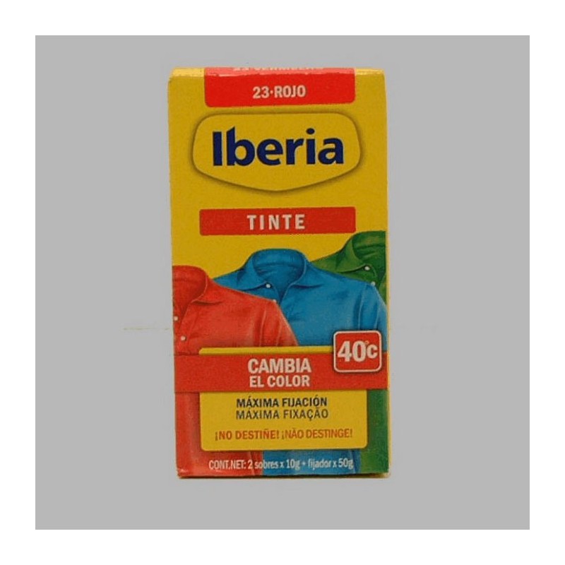 Iberia fabric paint red (Tinte)